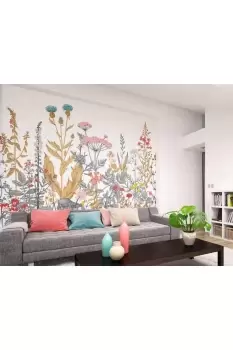 Image of Botanical Fleur Wall Mural