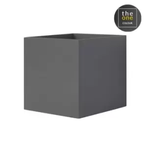 Image of Kub LED 1 Light Indoor Wall Light Grey