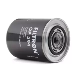 Image of FILTRON Oil filter OPEL,RENAULT,FIAT OP 594 X149,X503,1109AQ Engine oil filter 1109J3,1109Q1,1109Y8,1930213,4787410,71713782,71718765,71739634,7301916