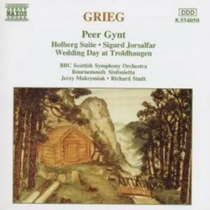 Image of Grieg Orchestral Music by Edvard Grieg CD Album