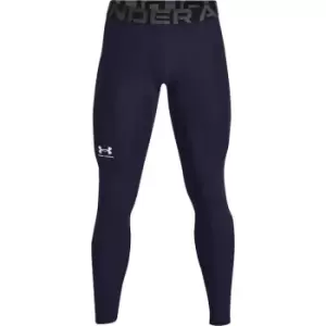 Image of Under Armour HeatGear Core Tights Mens - Blue