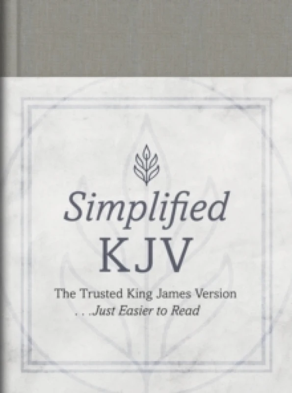 Image of The Barbour Simplified KJV [Pewter Branch] Hardback