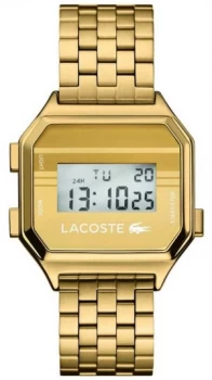 Image of Lacoste Berlin Digital Display Gold PVD Bracelet 2020138 Watch