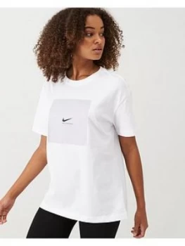 Image of Nike Nsw Oversized Lux Tee - White