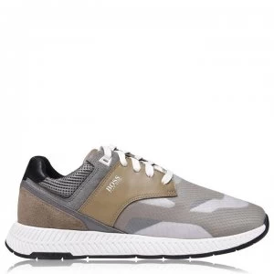 Image of Hugo Boss Titanium Runner Trainers Beige 280 Men