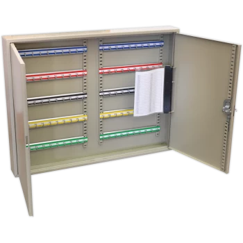 Image of Sealey SKC100W Key Cabinet 100 Key Capacity Wide