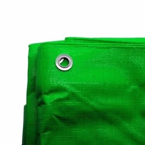 Image of Zexum 6ft x 9ft Heavy Duty Green Weatherproof Tarpaulin