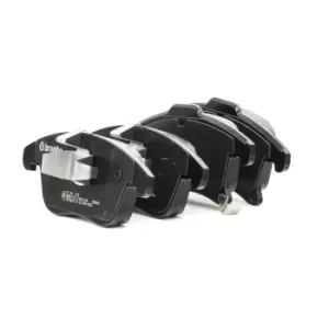 Image of BREMBO Brake pad set FORD P 24 173 1860105,1917494,2014119 2016609,5601729,BRF33,DG9C2001AE,DG9C2001BF,DG9C2K021EC,DG9C2K021ED,DG9C2K021EE,DG9Z2001A