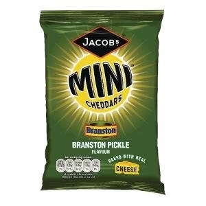 Image of Jacobs Mini Cheddars Branston Pickle Grab Bag Pack of 30 27814