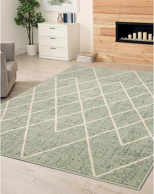 Image of Homemaker Maestro Berber Rug Sage - Homemaker - Size: 120X170 Sage 120X170 HR98105