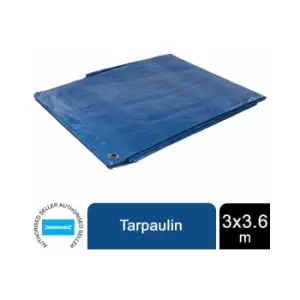 Image of Tarpaulin 3 x 3.6m 427565 - Silverline
