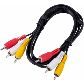 Image of Av:link - 112.072UK 3 X RCA Plugs To 3 X RCA Plugs Lead 1.5m