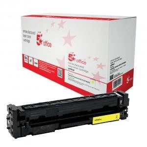 Image of 5 Star Office Supplies Laser Toner Ink Cartridge Page Life 2300pp Yellow HP