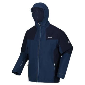 Image of Regatta Wentwood VI 3in1 Waterproof Jacket - MoonLtDn/Nvy
