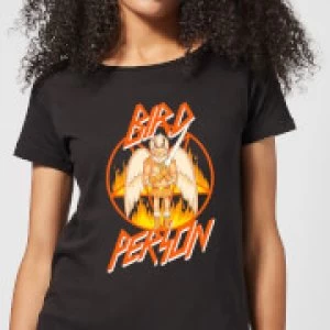Image of Rick and Morty Bird Person Womens T-Shirt - Black - M