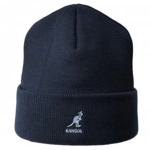 Image of Kangol Logo Beanie Mens - Drk Blue