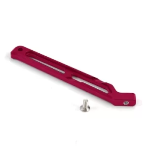 Image of Fastrax Arrma Rear Alu Chassis Brace- Sen/Typ/Out (Red)