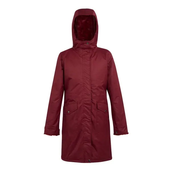 Image of Regatta Womens Romine Waterproof Breathable Parka Coat 8 - Bust 32' (81cm) Cabernt(Cab) RWP351-S9M-8