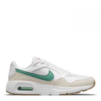Image of Nike Air Max SC Big Kids Shoes - White/Green