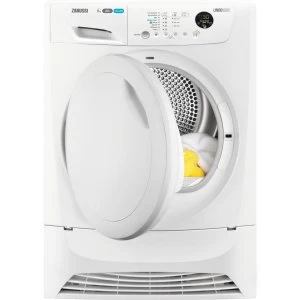 Image of Zanussi ZDH8903PZ 8KG Freestanding Heat Pump Tumble Dryer