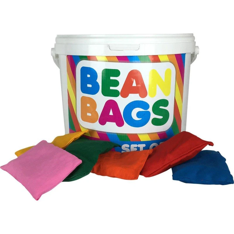 Image of Sports Directory Bean Bag Bucket (Set of 60) Neutral unisex One Size