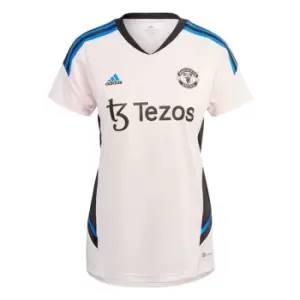 Image of adidas Manchester United Condivo 22 Training Jersey Women - White