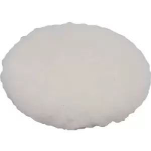 Image of Kennedy 225mm (9") Merino Sheepskin Bonnet Tie on - White