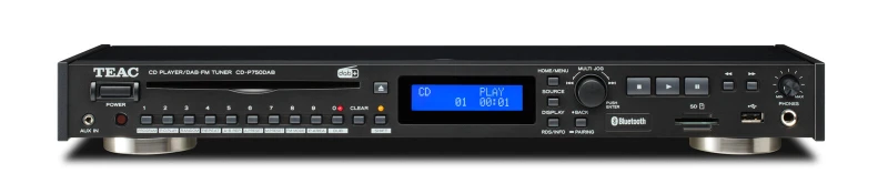 Image of TEAC CD-P750DAB-B CD-Player DAB+ - FM Radio mit Bluetooth