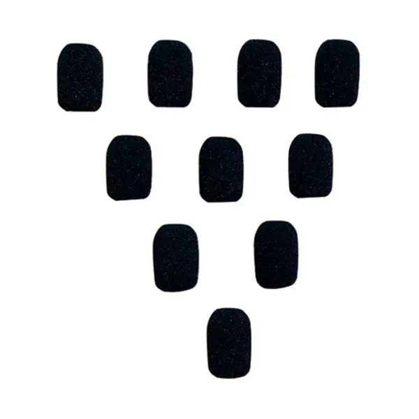 Image of BlueParrott Jabra BlueParrot B450-XT and B350-XT Foam Microphone Covers (Pack Of 10) 204227 204227