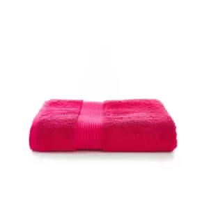 Image of Deyongs Bliss Pima Bath Sheet - Magenta
