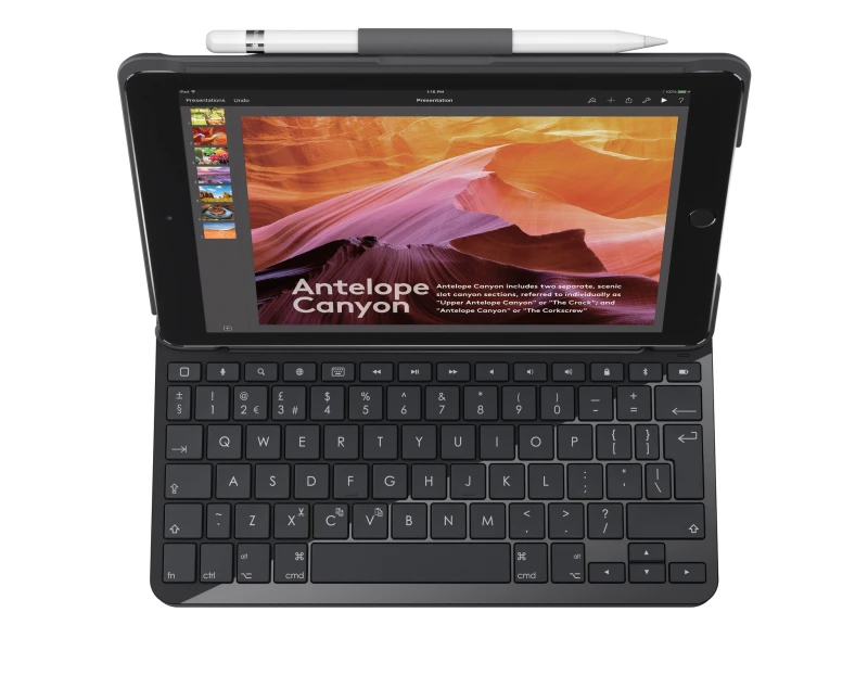 Image of Logitech Logitech 920-009021 mobile device keyboard QWERTY Italian Bluetooth Black 920-009021