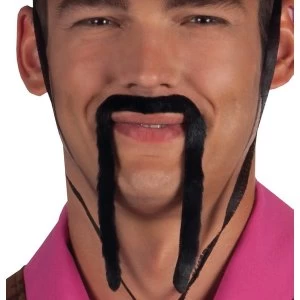 Image of Chinese Beard Black Fancy Dress
