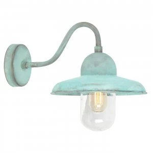 Image of 1 Light Outdoor Fisherman Dome Wall Light Verdi IP44, E27