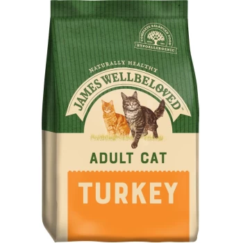 Image of James Wellbeloved Adult Turkey Cat Food 10kg