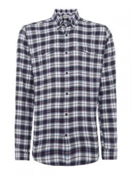 Image of Mens Barbour Whitehall Shirt Chambray