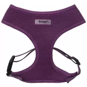 Image of Bunty Soft Comfortable Mesh Breathable Fabric Dog Puppy Pet Adjustable Harness - Puple - Small