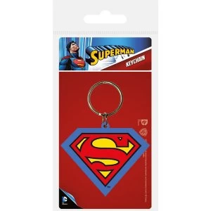 Image of Superman - Shield Keychain