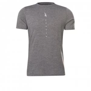 Image of Reebok Cotton T Shirt Mens - Black