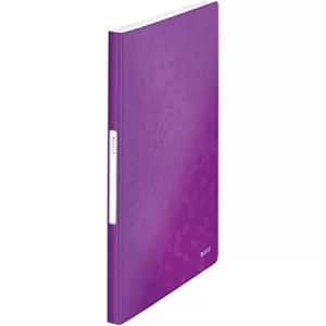 Image of Leitz Purple WOW Display Book Pack of 10x 46320062