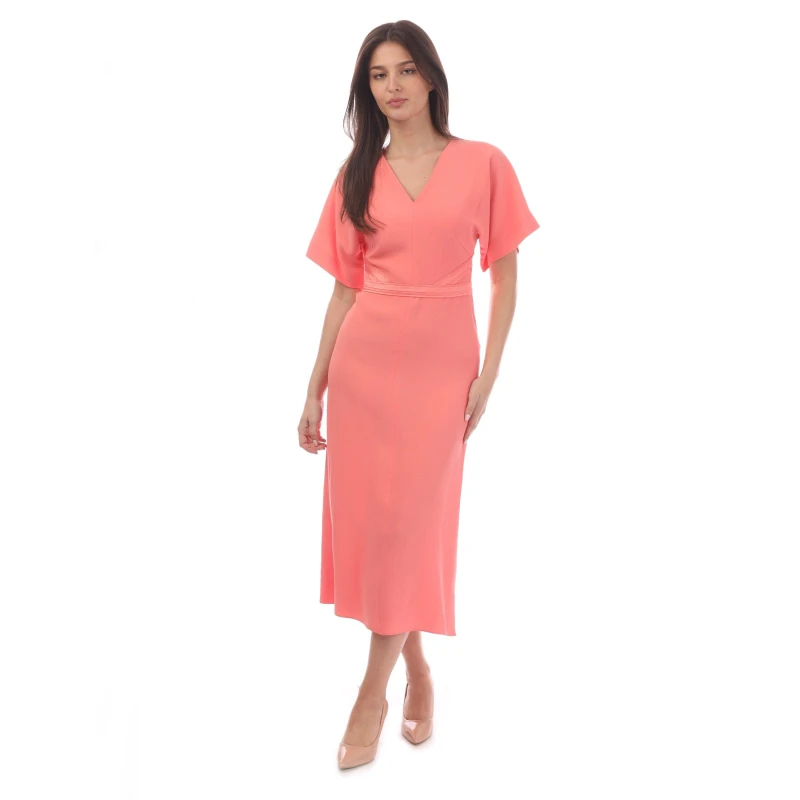 Image of Boss Womens Dawinga Swing Style Dress Dark Blue female 4 (XXS)