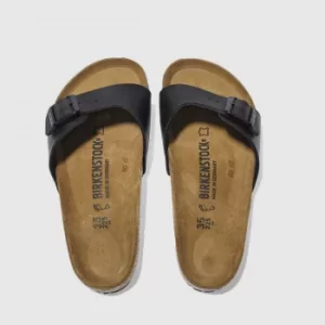 Image of BIRKENSTOCK Black Madrid Sandals