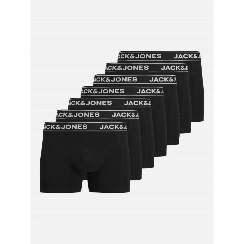 Image of Jack and Jones Jones 7-Pack Boxer Trunk Mens Black male Small