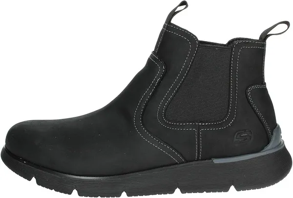 Image of Skechers Mens Augustino Paulo Chelsea Boots UK Size 9 (EU 43) Black SKE2346-BBK-9