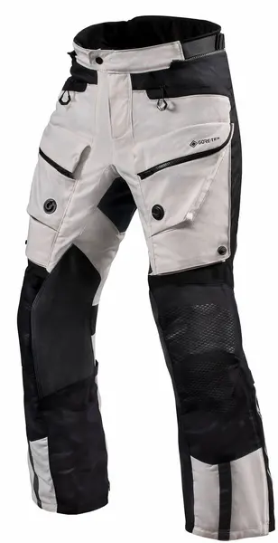 Image of REV'IT! Trousers Defender 3 GTX Silver Black Standard Size 2XL