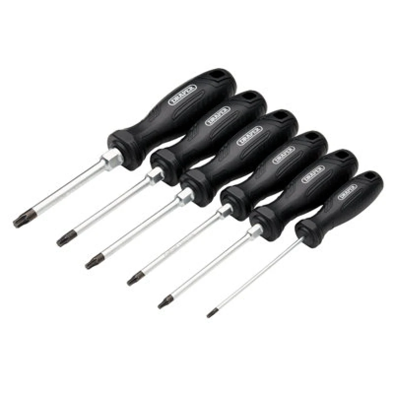 Image of Draper 13585 TX-STAR Hard Grip Screwdriver Set (6 Piece) 13585