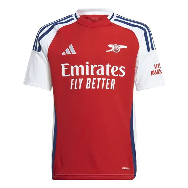 Image of adidas Arsenal Home Shirt 2024 2025 Juniors Domestic Replica Shirts 7-8 Years Red 36825808175