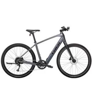 Image of Trek Dual Sport Plus 2 2023 Electric Hybrid Bike - Grey