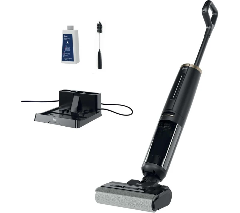 Image of HOOVER HW3 Plus Turbo Clean Upright Hard Floor Cleaner - Black & Gold,Black 8059019109251