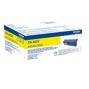 Image of Brother TN423 Yellow Laser Toner Ink Cartridge