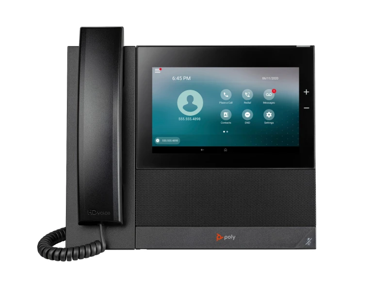 Image of HP POLY CCX 600 Business Media Phone with Open SIP and PoE-enabled 82Z85AA